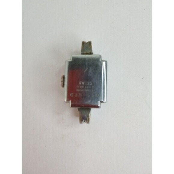 Henri Blanc Geneva Swiss Ladies Manual Wind Watch NO BAND Rare Vtg 15 Jewels main image 7